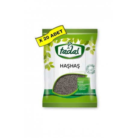 HAŞHAŞ 30 GR ( 20 adet x 30...